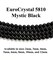 Mystic Black EuroCrystal 5810 Round Pearls - 2mm, 3mm, 4mm, 5mm, 6mm, 8mm, 10mm, and 12mm - Strands - Made in Austria